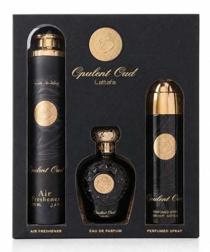 Lattafa Opulent oud 3 Pcs Gift Set